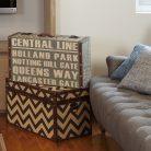 COFRE LÍNEAS CHEVRON