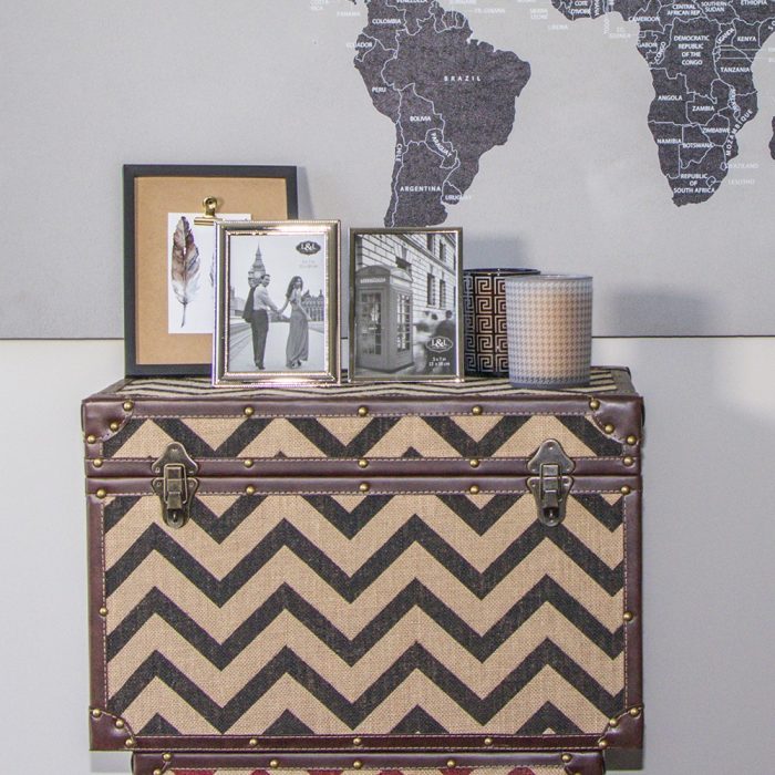 COFRE LÍNEAS CHEVRON