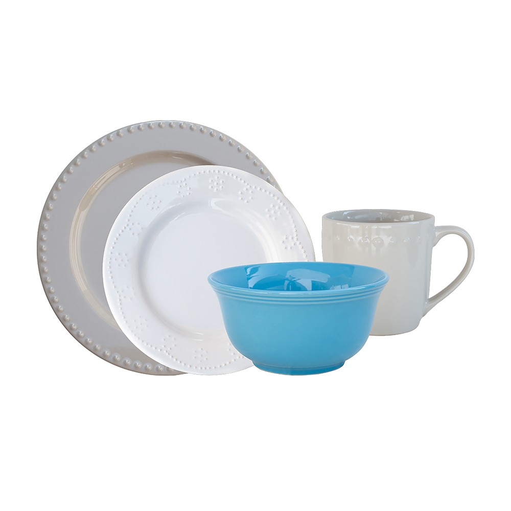 VAJILLA PROVENZAL PORCELANA