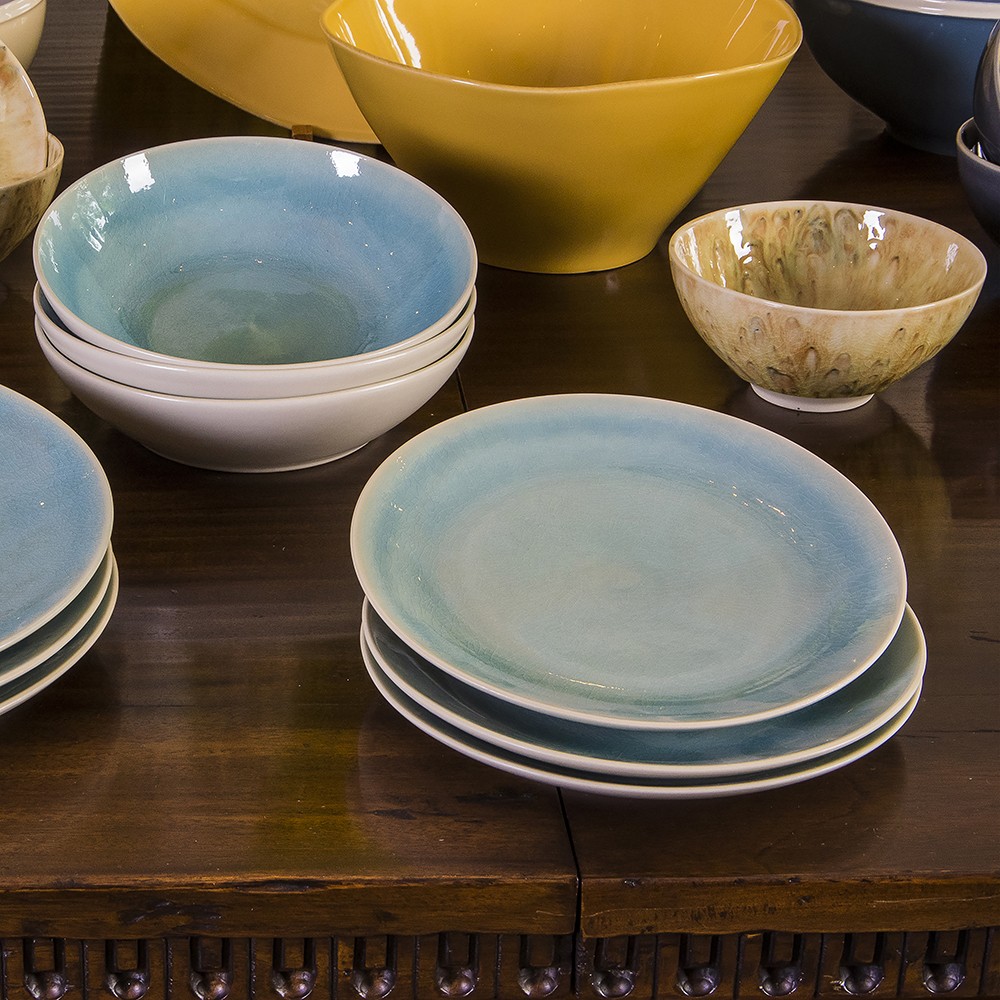 PLATO POSTRE CERÁMICA