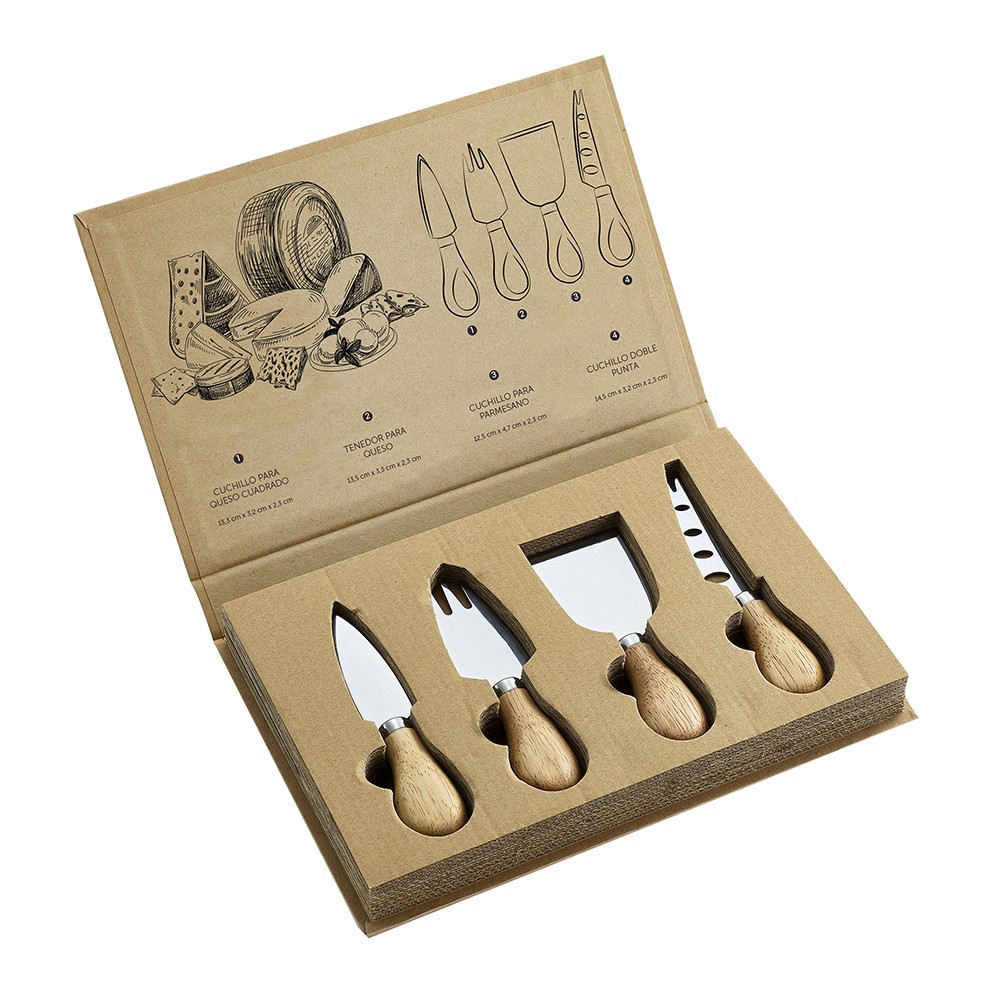 SET DE ACCESORIOS PARA QUESOS