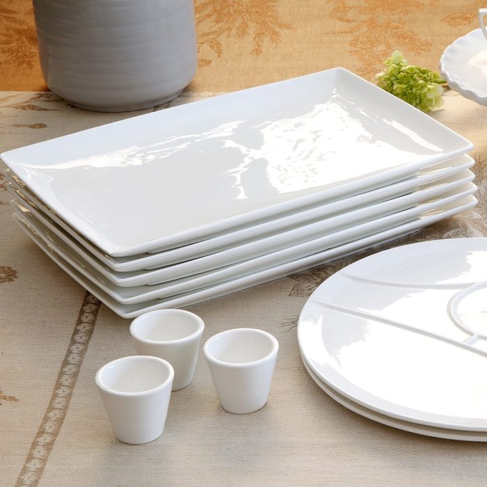 PLATÓN DE SERVICIO RECTANGULAR