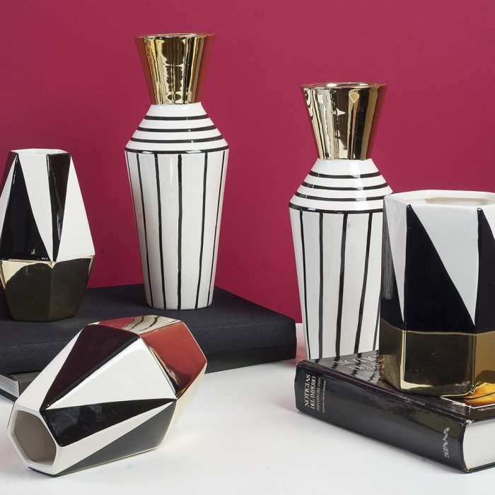 JARRÓN GLAM GEOMETRIC