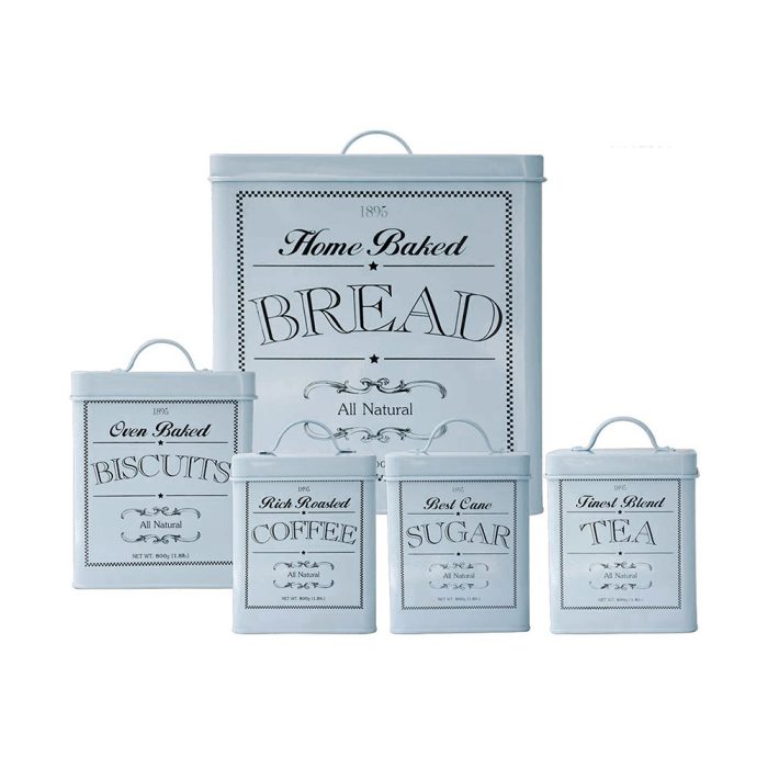 CANISTERS VINTAGE AZUL