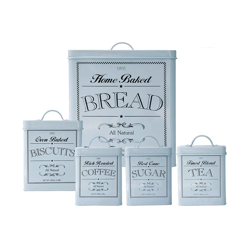 CANISTERS VINTAGE AZUL