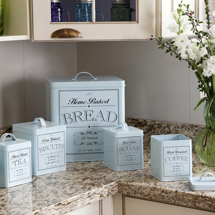 CANISTERS VINTAGE AZUL