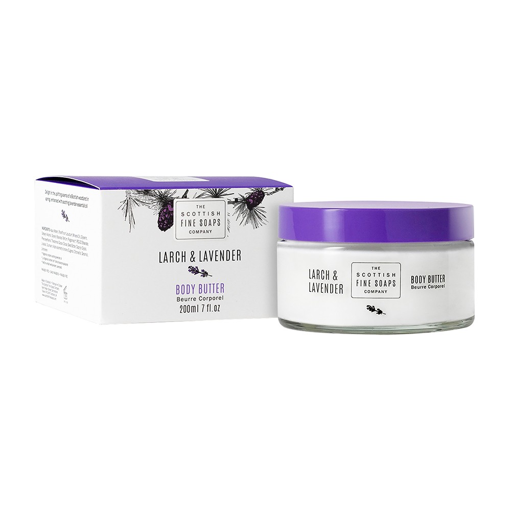 LARCH & LAVENDER BODY BUTTER JAR