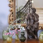 FLORERO FLOWER DE CRISTAL