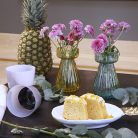 FLORERO FLOWER DE CRISTAL