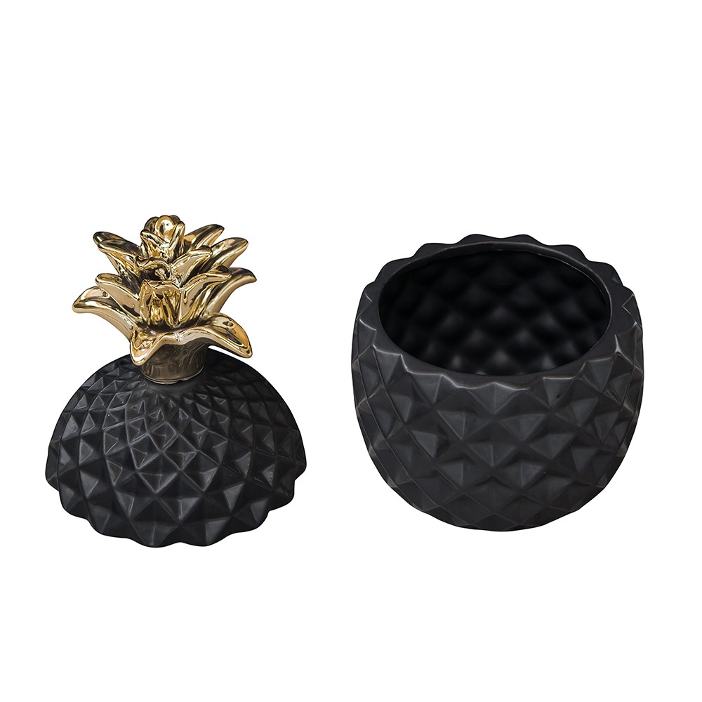 PIÑA NEGRA CERÁMICA