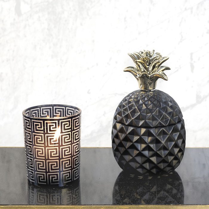 PIÑA NEGRA CERÁMICA