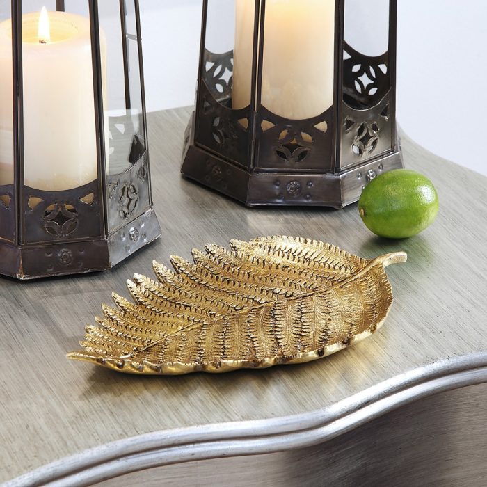 PLATÓN HOJA CENTRO DE MESA