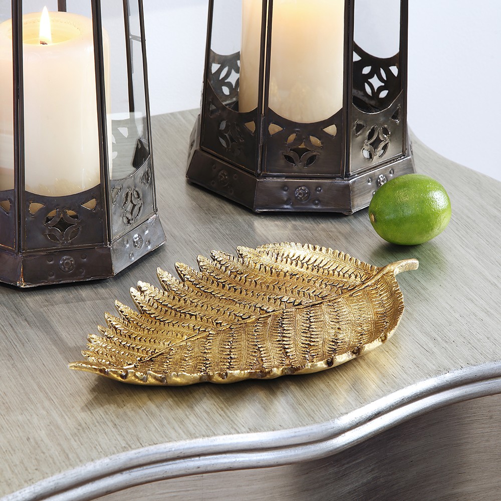 PLATÓN HOJA CENTRO DE MESA