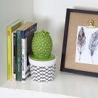 VASIJA CON TAPA CACTUS