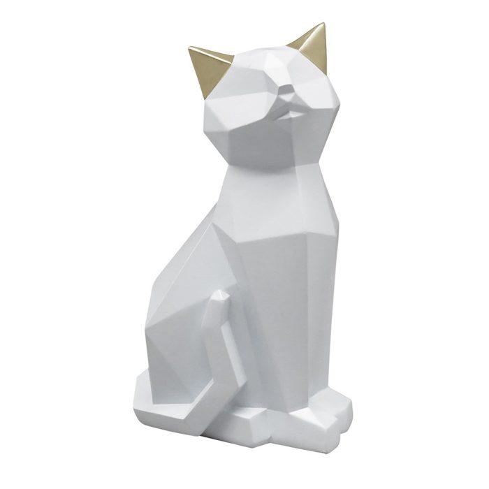 GATO SIAMES GEOMÉTRICO